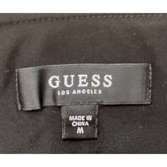 Guess Floral Print Pencil Skirt With Side Slit Stretch Size M Excellent Conditio - Picture 3 of 4